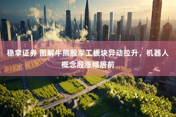 稳拿证券 图解牛熊股军工板块异动拉升，机器人概念股涨幅居前
