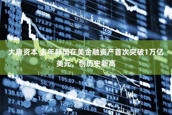 大唐资本 去年韩国在美金融资产首次突破1万亿美元，创历史新高